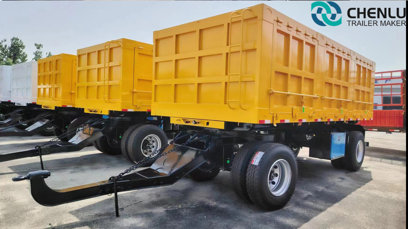 Container Flatbed Semitrailer