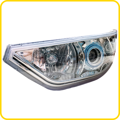 Combination headlamps for passenger cars