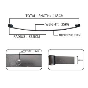 High load damping steel plates 2912-00277-020