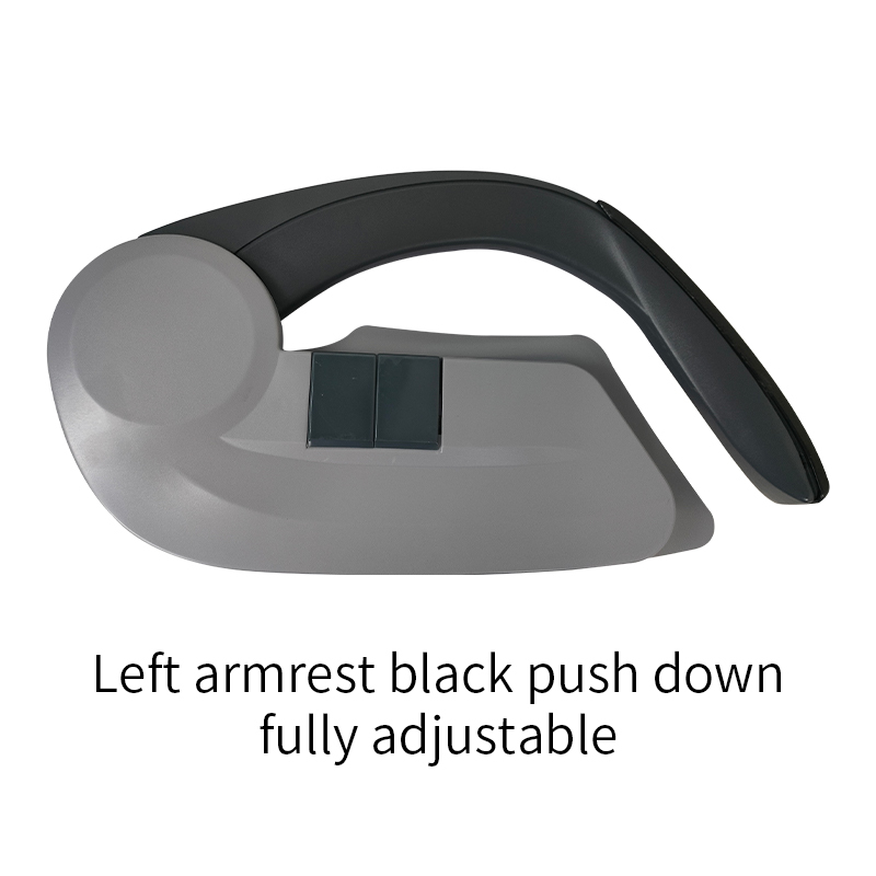 Black push down seat armrest 7202-00872 YTF032