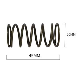 Coil springs in valves