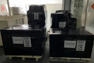 La comanda del client de Filipines s'ha embalat i està a punt d'emprendre el viatge d'enviament