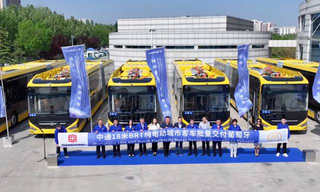 Els autobusos de Zhongtong fan calor a l'estranger! Les vendes van assolir les 1.718 unitats el primer trimestre, amb una taxa de creixement del 110 per cent!