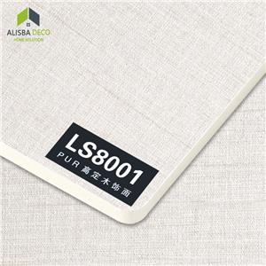 PVC Cloth Texture Wpc Foam Board Bamboo Wood Veneer