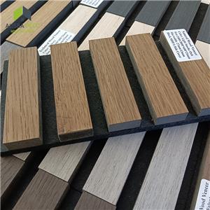 Acoustic Slatted Wood Slat Wall And Ceiling Panels