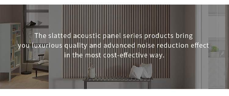 Acoustic slats and wooden wall panels