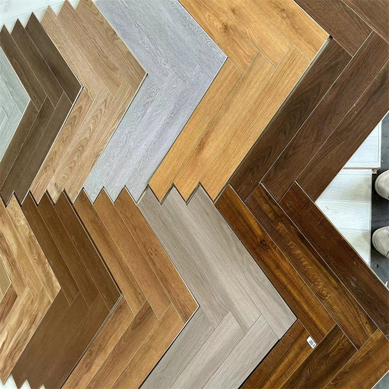 8mm 12mm EIR Surface HDF High Glossy Waterproof Herringbone Laminate Flooring