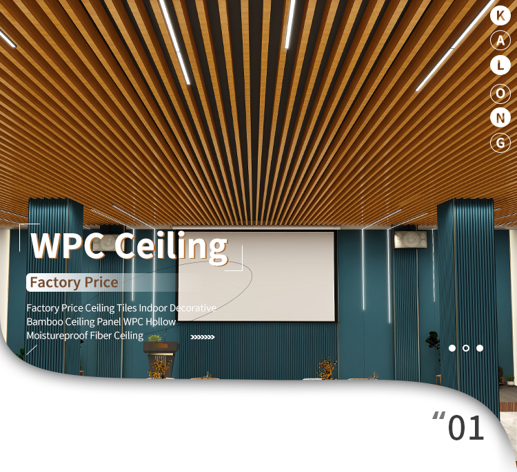 wpc wood plastic composite pvc ceiling