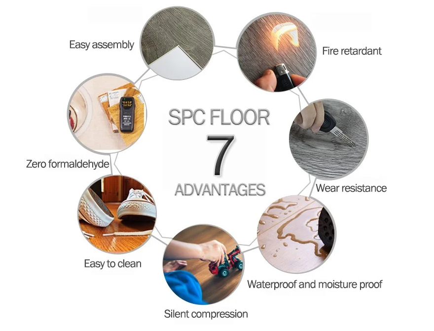 spc flooring click lock 6mm