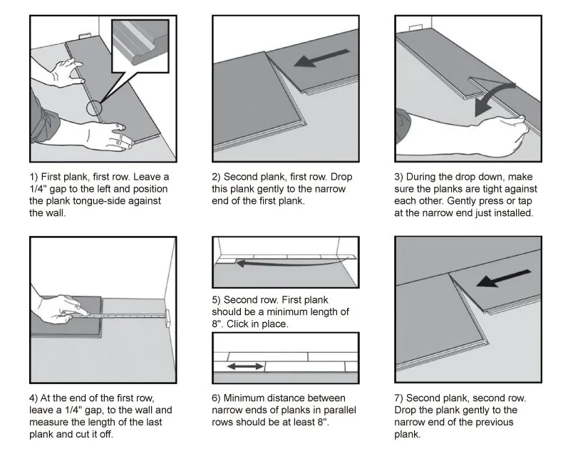 German Technology waterproof laminate flooring