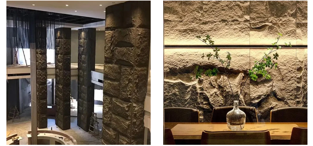 pu foam stone wall panel