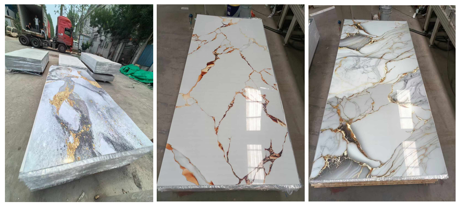 hot sale pvc marble sheet