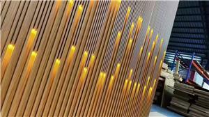 WPC wall panel: innovative design integrating LED lights