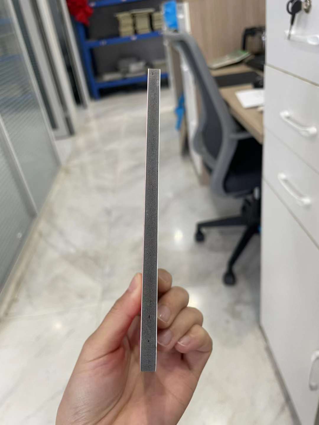 Impiallacciatura di legno estruso di carbone di bambù 7 mm