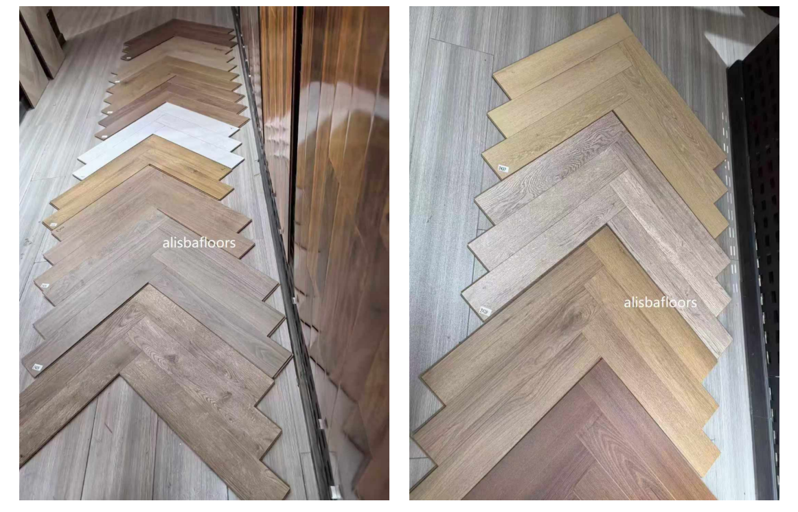 herringbone floor