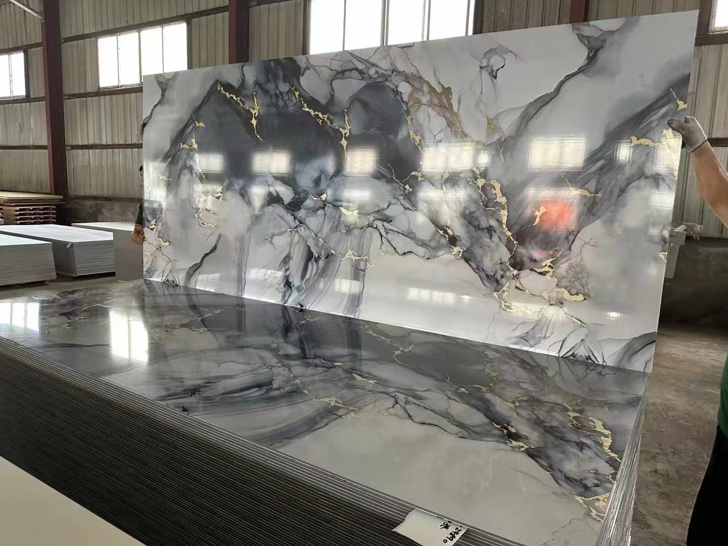 Alisba PVC marble slabs specialised manufacturer