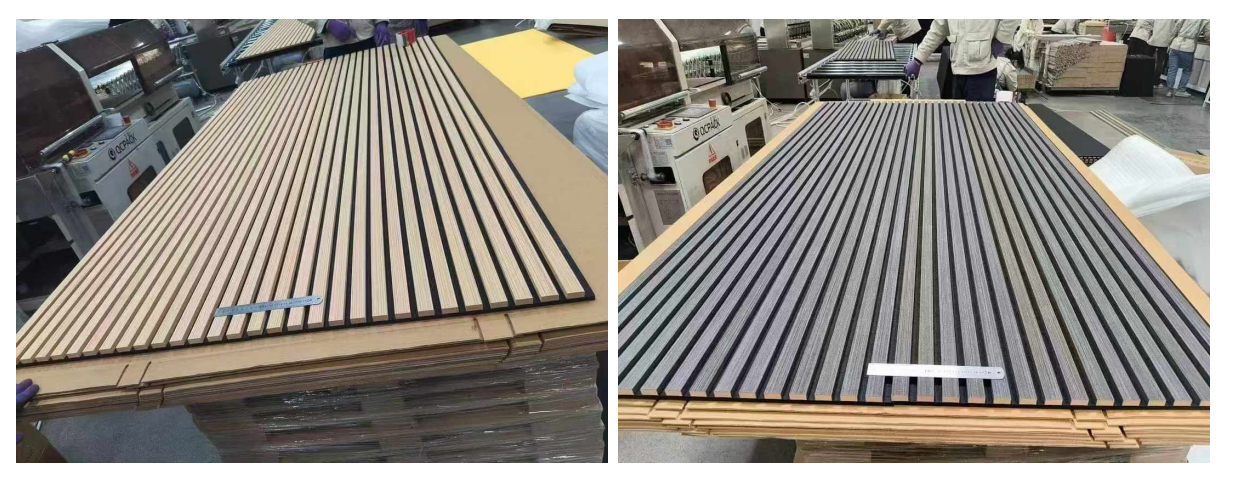 Acoustic Slat Wood Panels