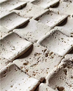 A very popular type of soft porcelain: mosaic