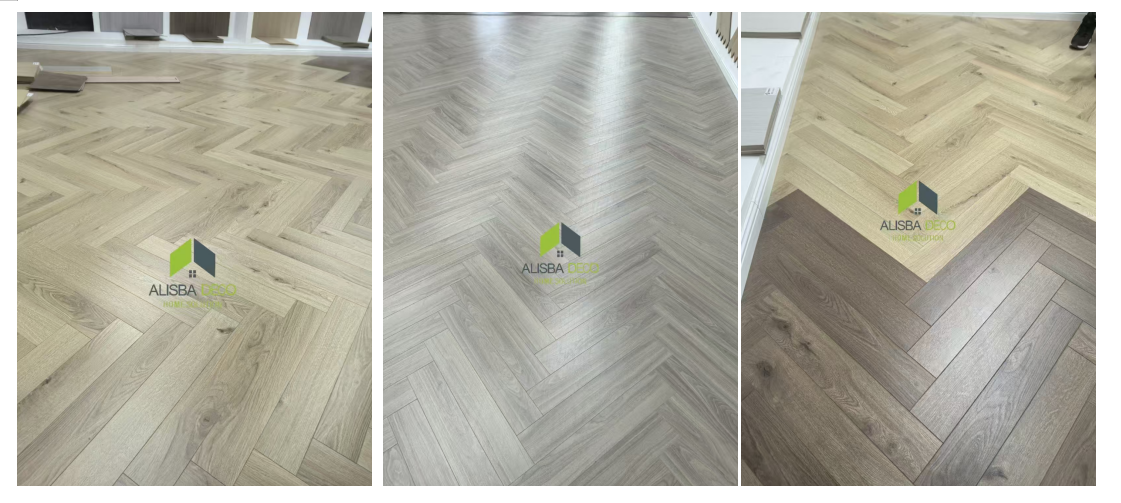 herringbone floor