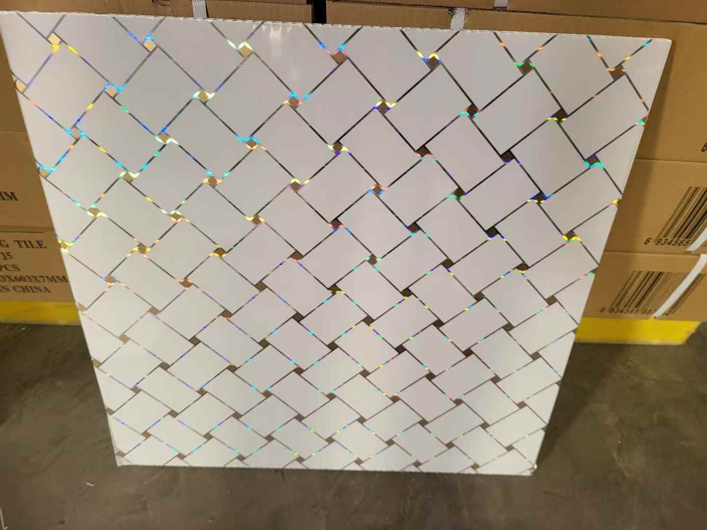 Cara memasang siling PVC 595 * 595 * 7mm dan 603 * 603 * 7mm