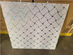 How to install PVC ceiling of 595 * 595 * 7mm and 603 * 603 * 7mm