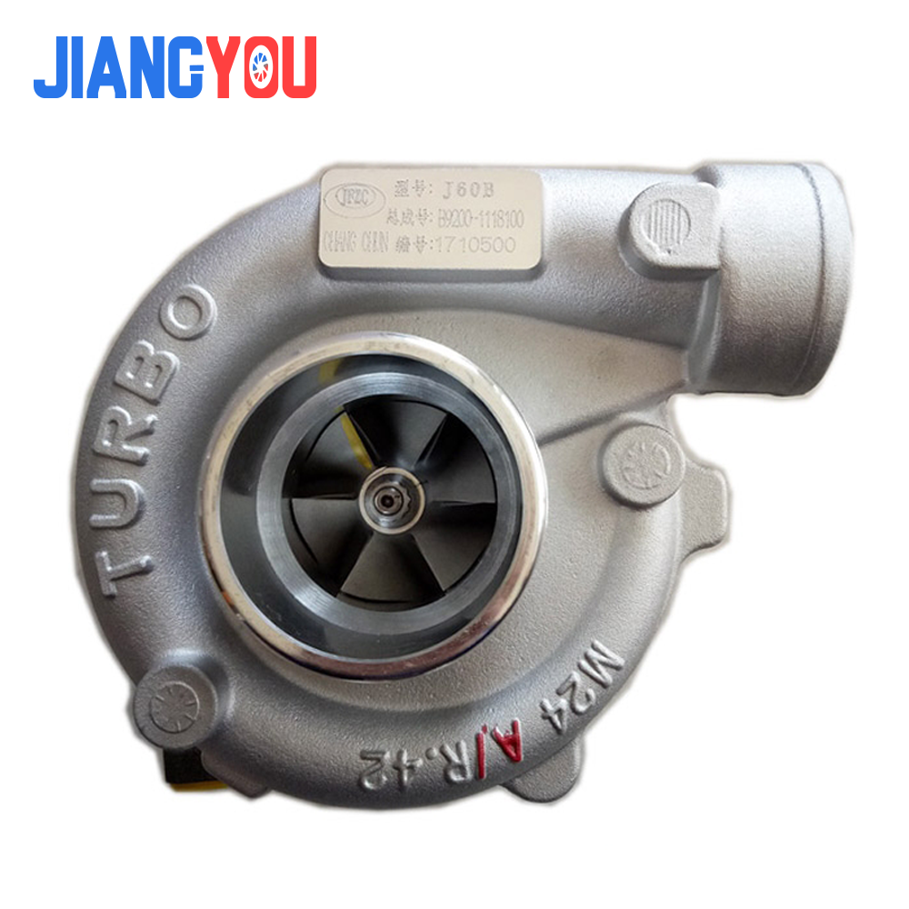 JP60B Turbocharger B9200-1118100A-502 HA10001324 B92001118100A502 K0HG060K001 For Yuchai YC4B100T