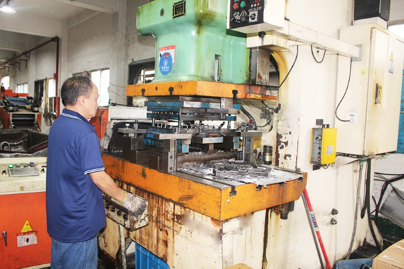 Stretch stamping process