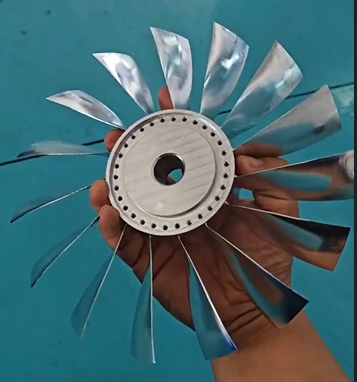 vane wheel machined vane wheel machined