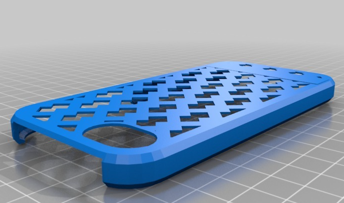 3D printed mobile phone case