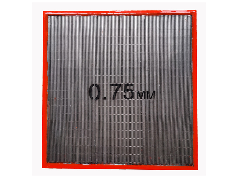 Polyurethane Edged Stainless Steel Screen Plate