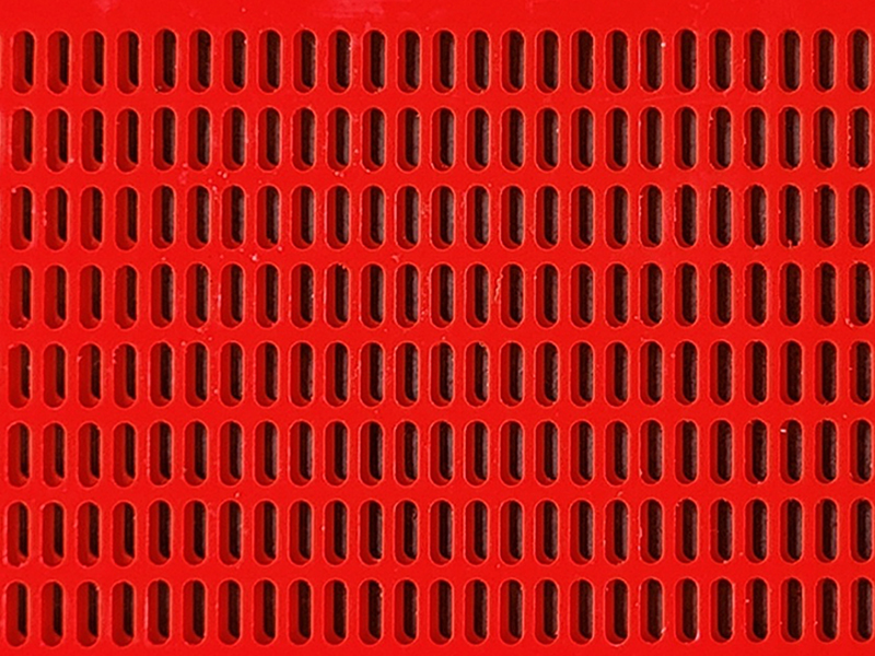 Polyurethane sieve plate