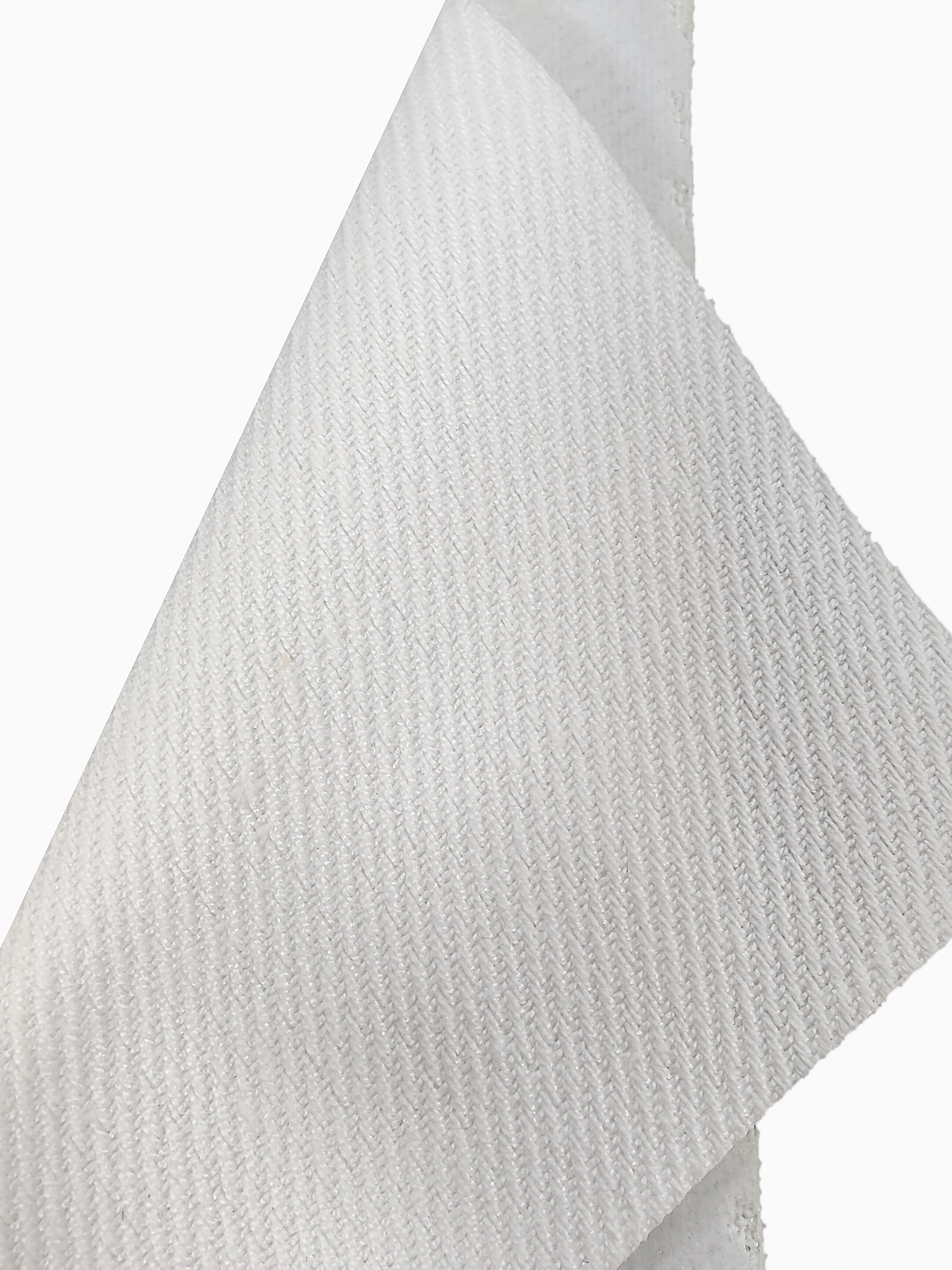 Dehydrated polyester filter cloth for filter plate