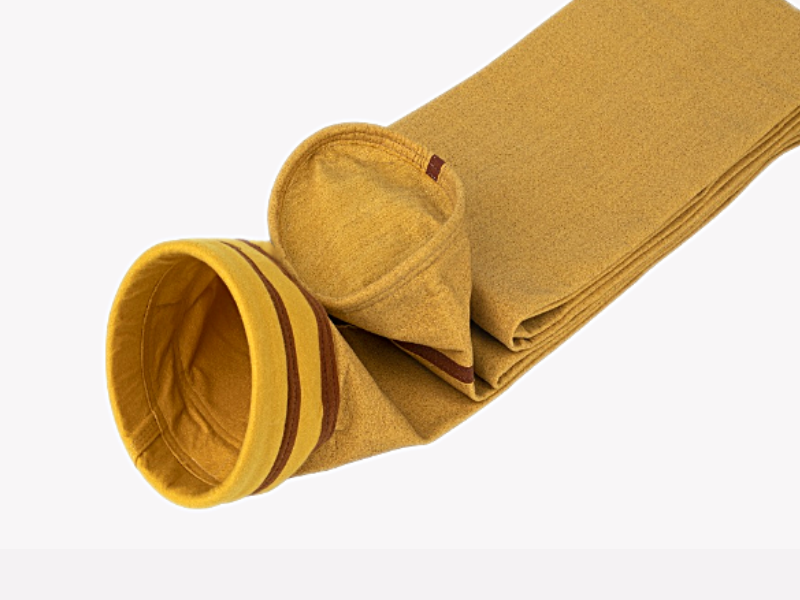 Polyimide filter bag