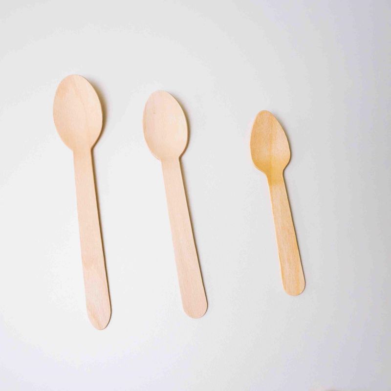 Natural Environmentally Friendly Disposable Table Spoon