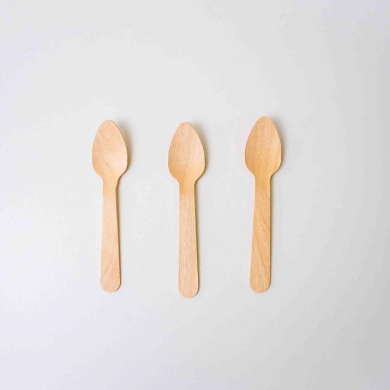 Disposable Environmentally Friendly Birch Table Spoon