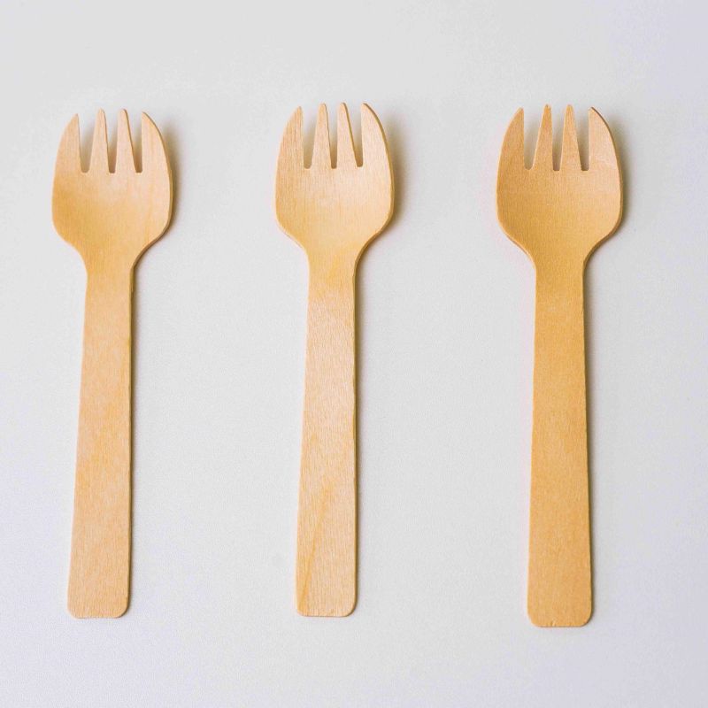 Disposable Biodegradable Wood Spork