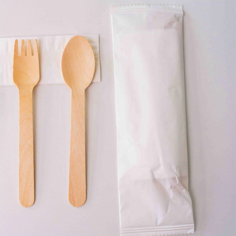 Disposable Wooden Cutlery Set