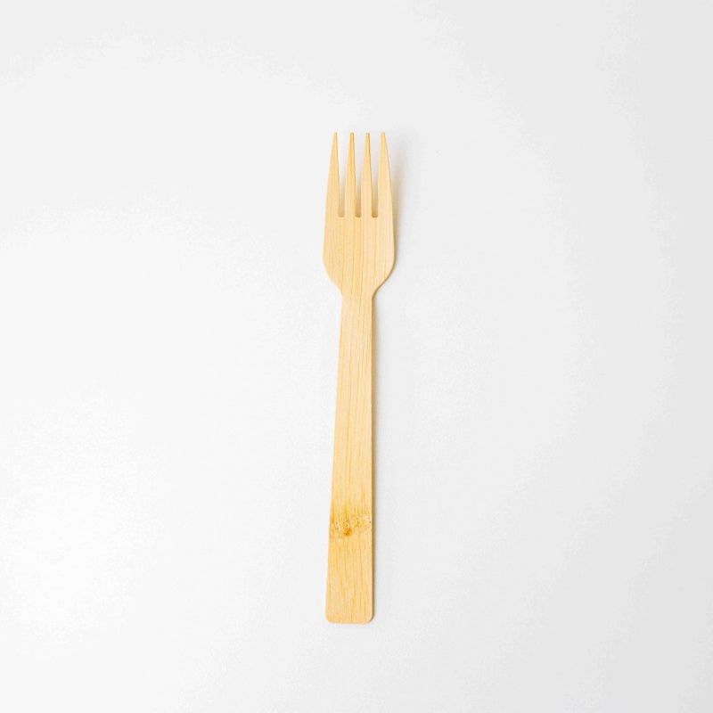 Disposable Environmentally Friendly Bamboo Fork