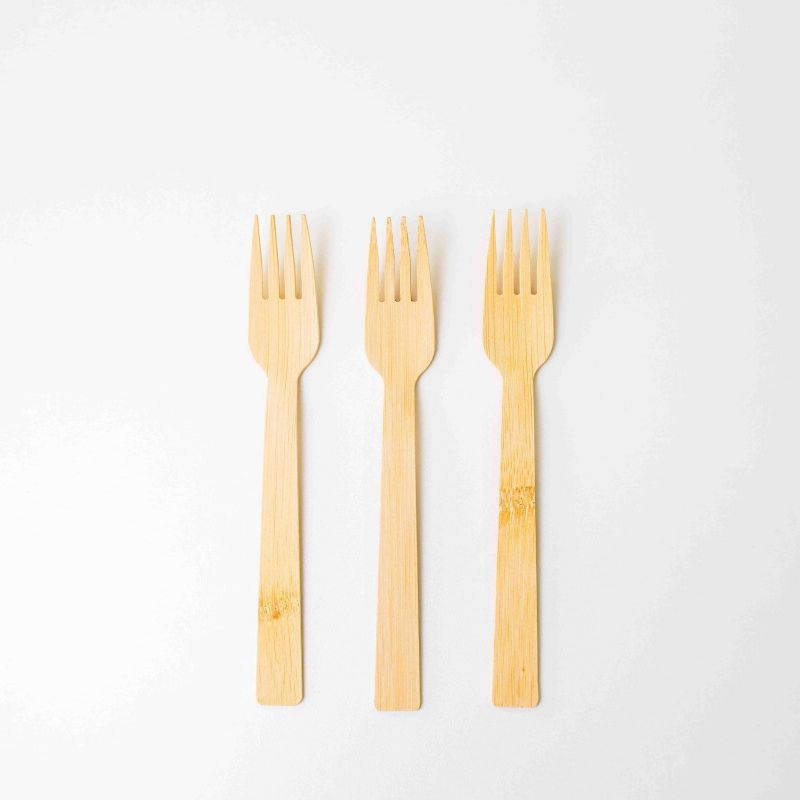 Environmentally Friendly Disposable Bamboo Fork