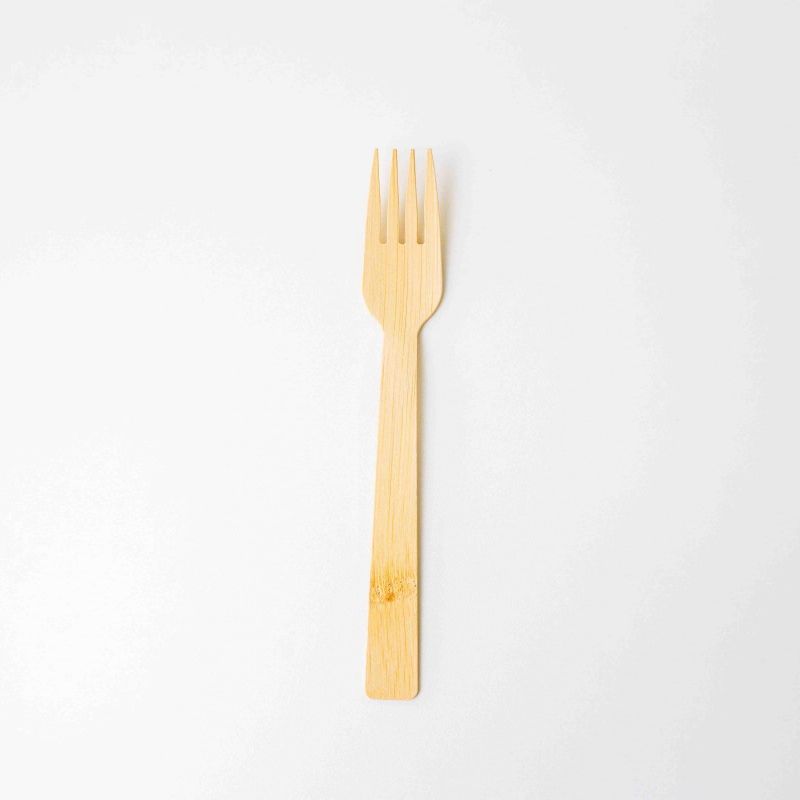 Natural Biodegradable Bamboo Fork