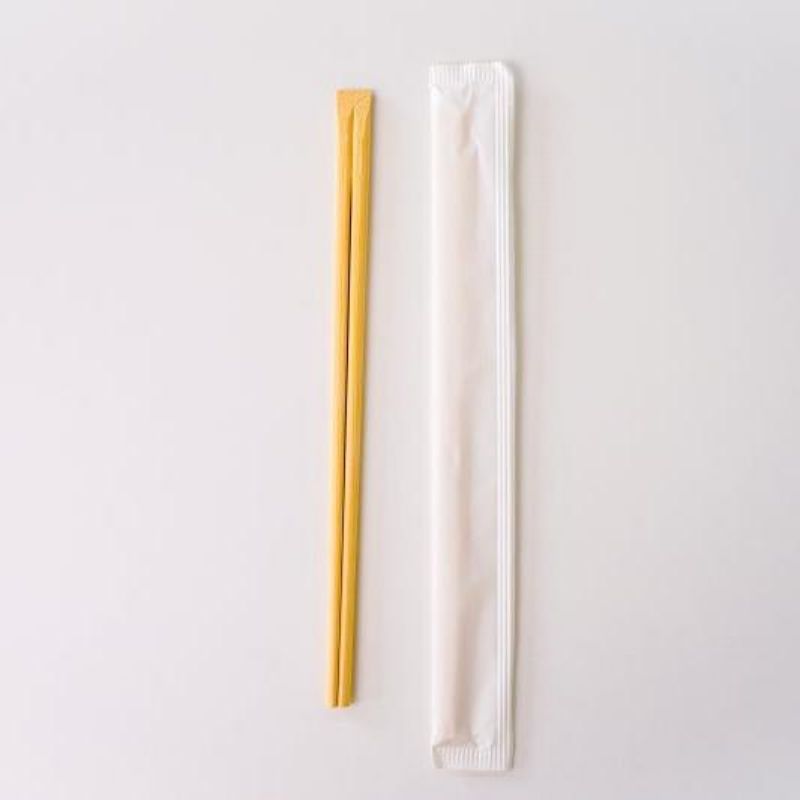 Biodegradable Disposable Chopsticks In Paper Sleeve
