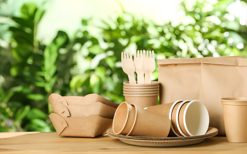 Environmentally friendly tableware industry promotes sustainable development