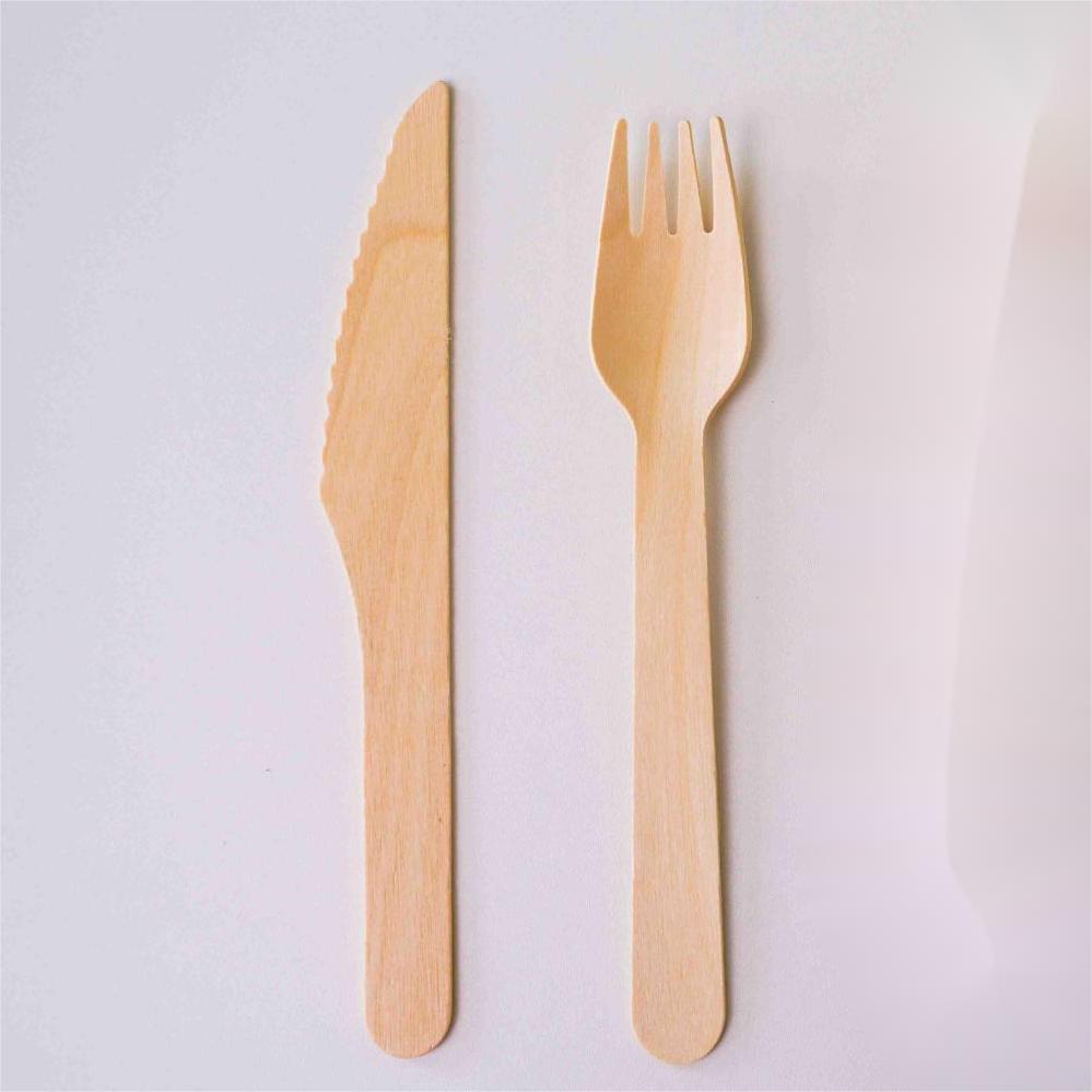 Biodegradable Wooden Cutlery Set