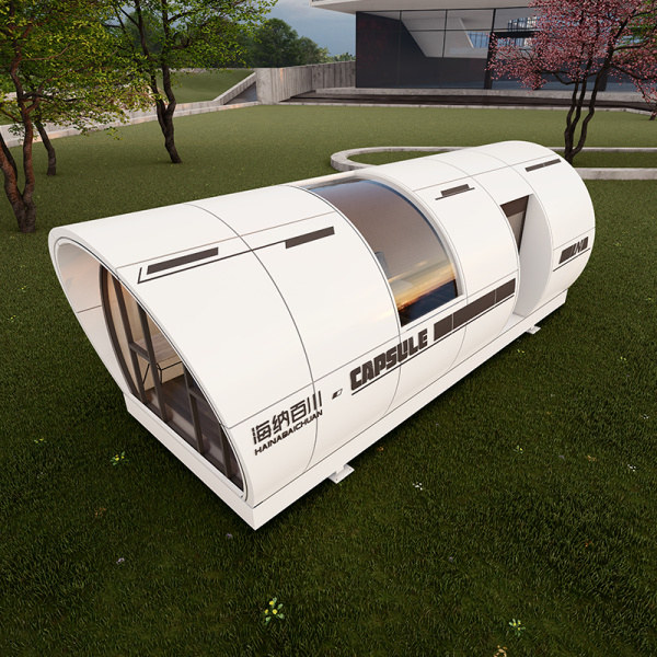 Casa contenedor de cápsula espacial prefabricada inteligente de 26㎡