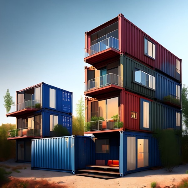 Expandable Storage Container House