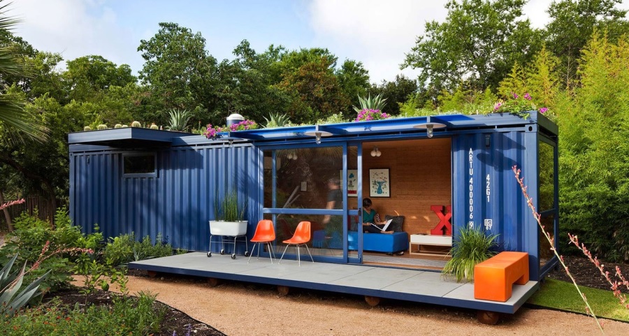 Expandable container House