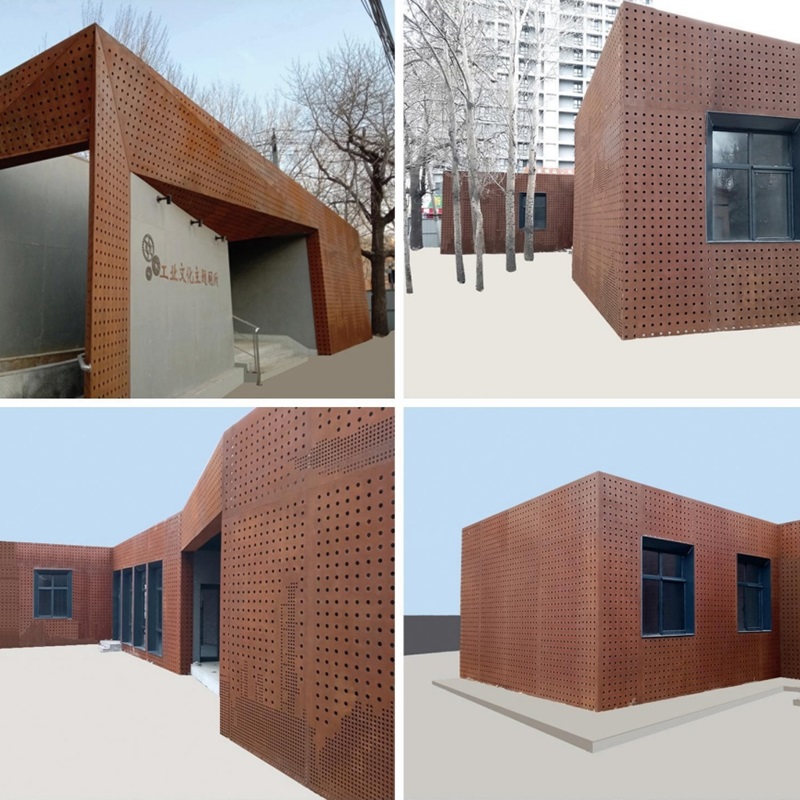 Casa modulare prefabbricata per la costruzione del parco