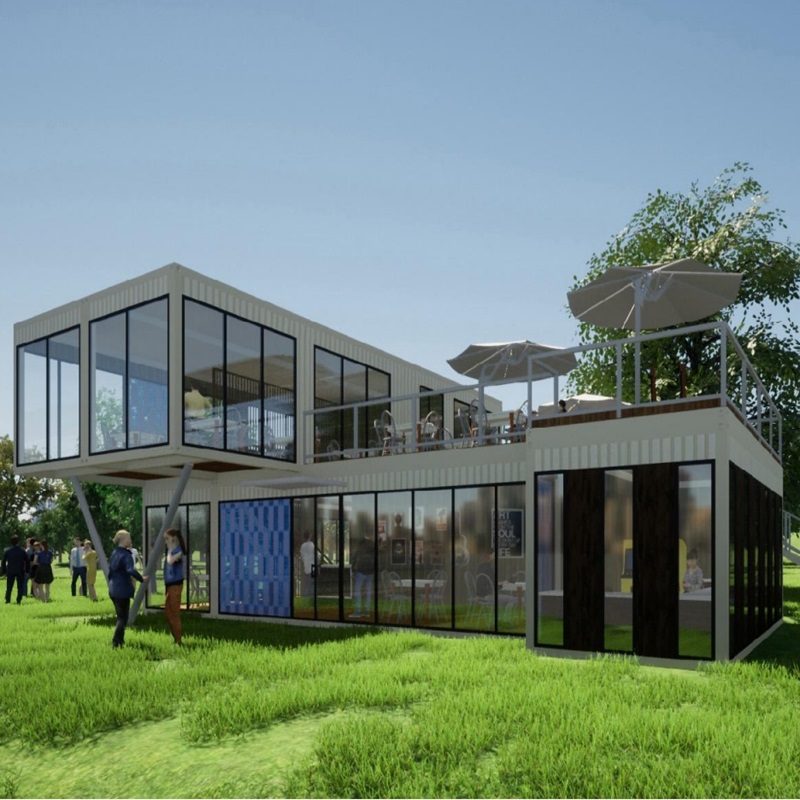 Rumah Kontena Prefab untuk Kawasan Rehat