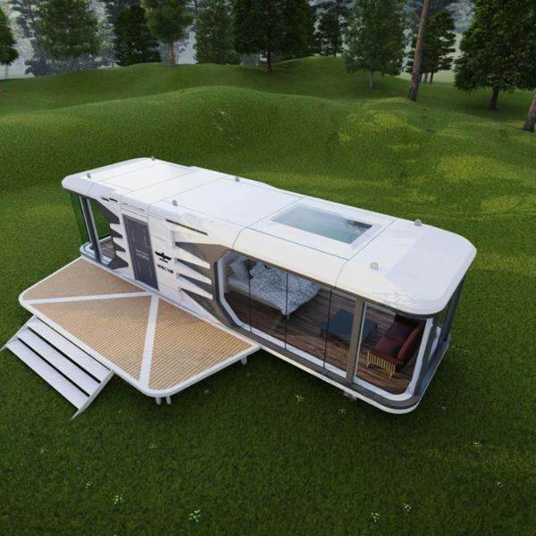 38㎡ Mobile Space Capsule home with kitchen
