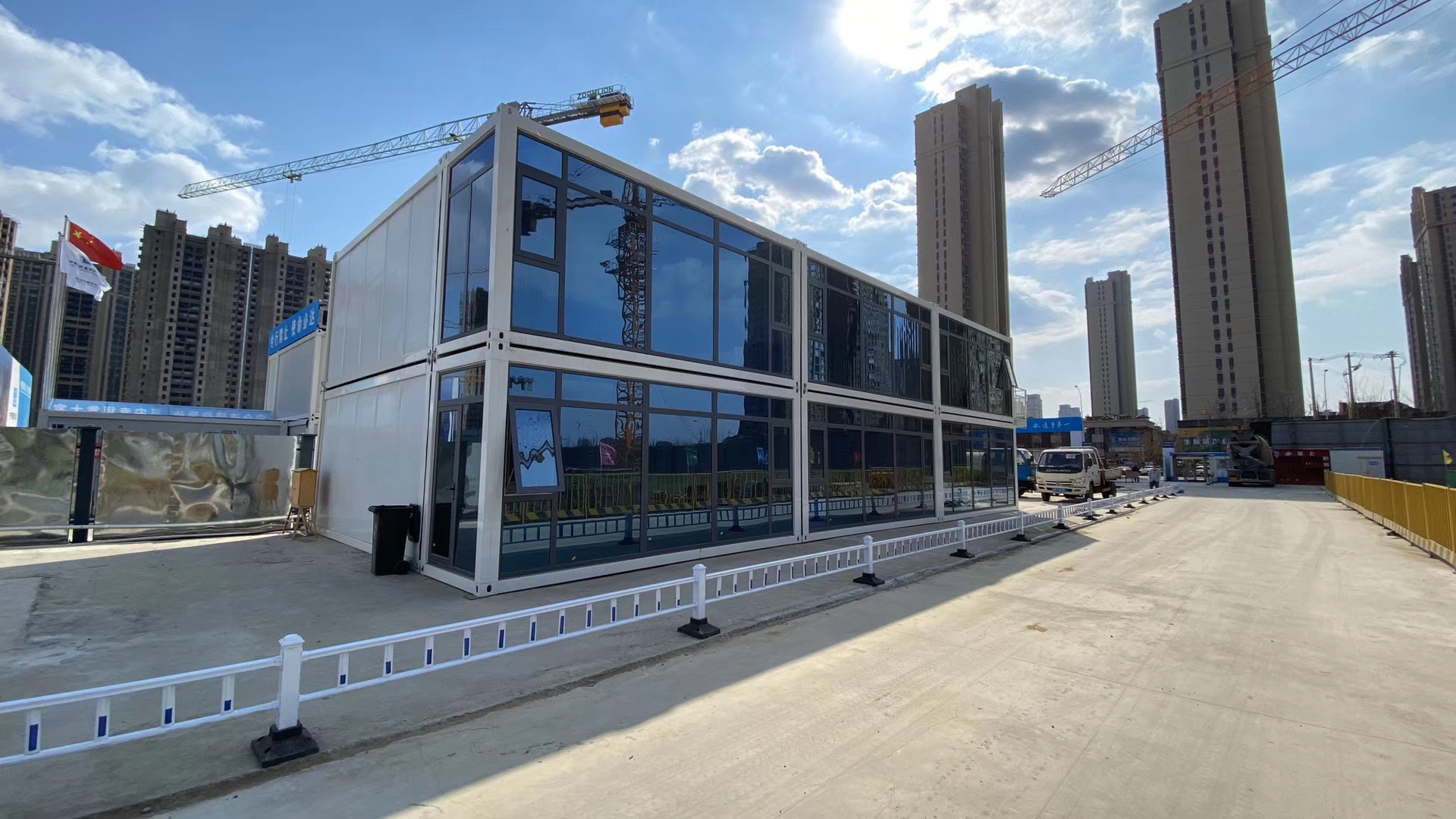 Folding Modular Container House